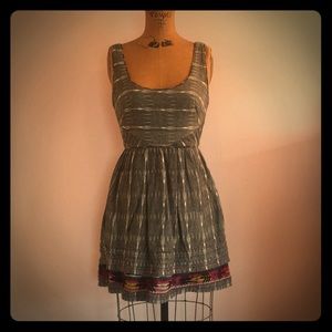 Free People New Romantics Ikat Skater Dress